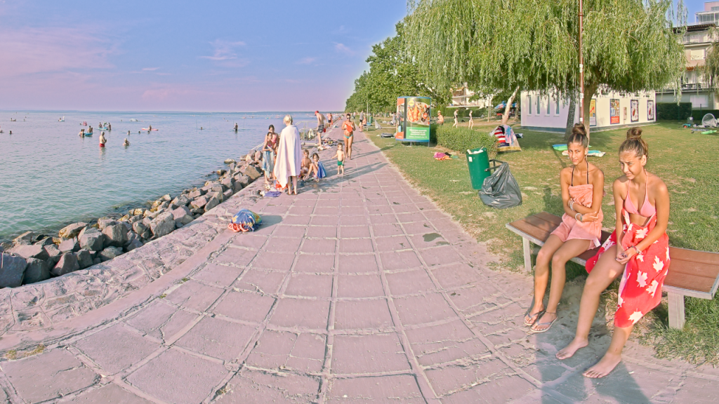 VR180 at Balaton Beach